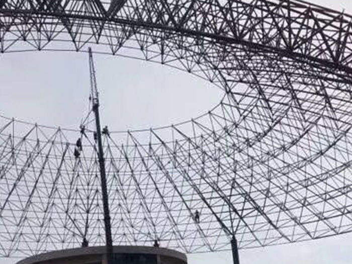 五指山篮球馆球形网架厂家价格